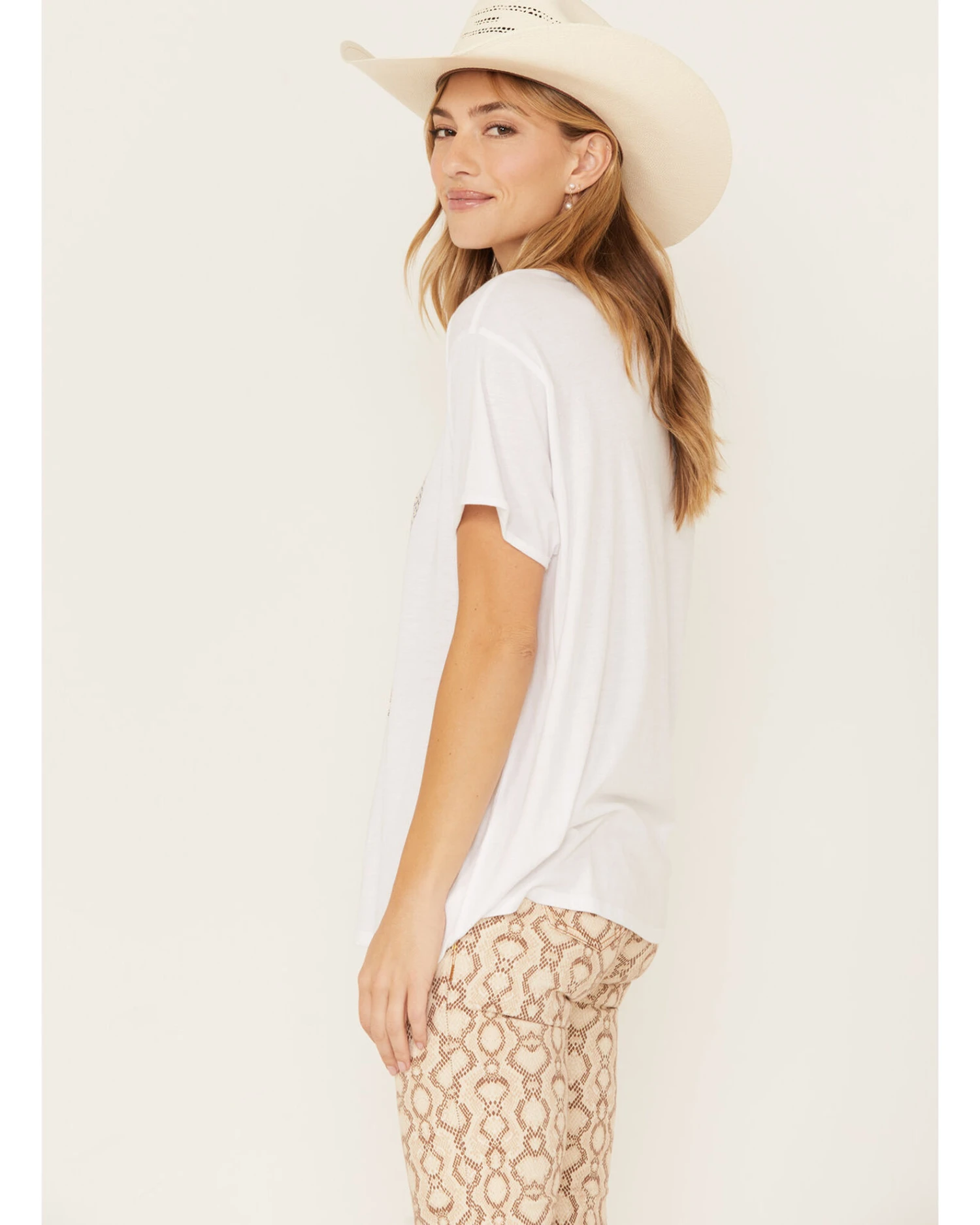 White Crow Women's Leave Her Wild Graphic Tee - Image 3