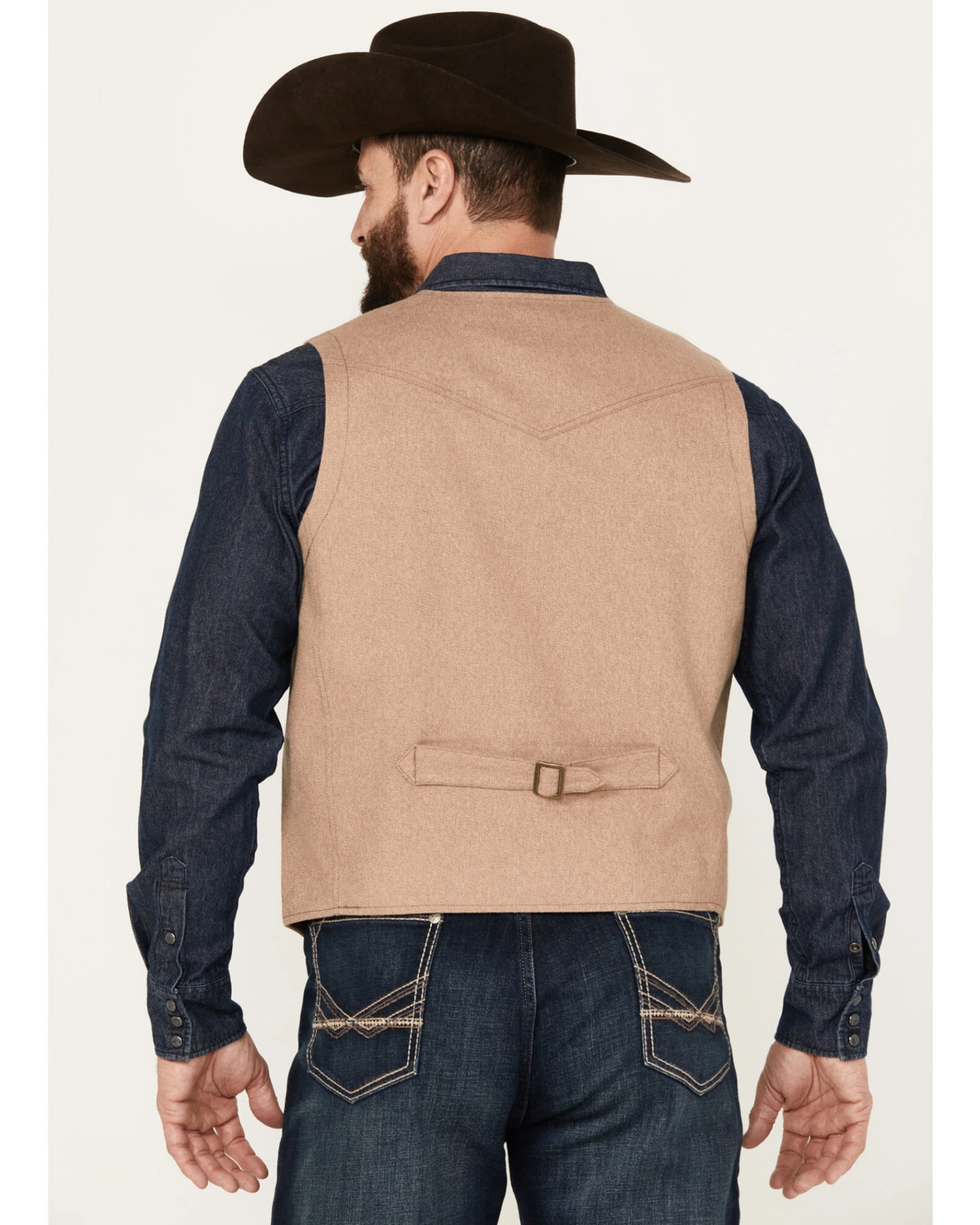Moonshine Spirit Men's Catina Western Vest - Image 4
