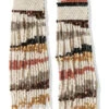 Ink + Alloy Long Luxe Side Angle Multicolored Beaded Fringe Earrings 