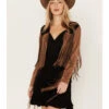 Vocal Women's Star Faux Fringe Jacket
