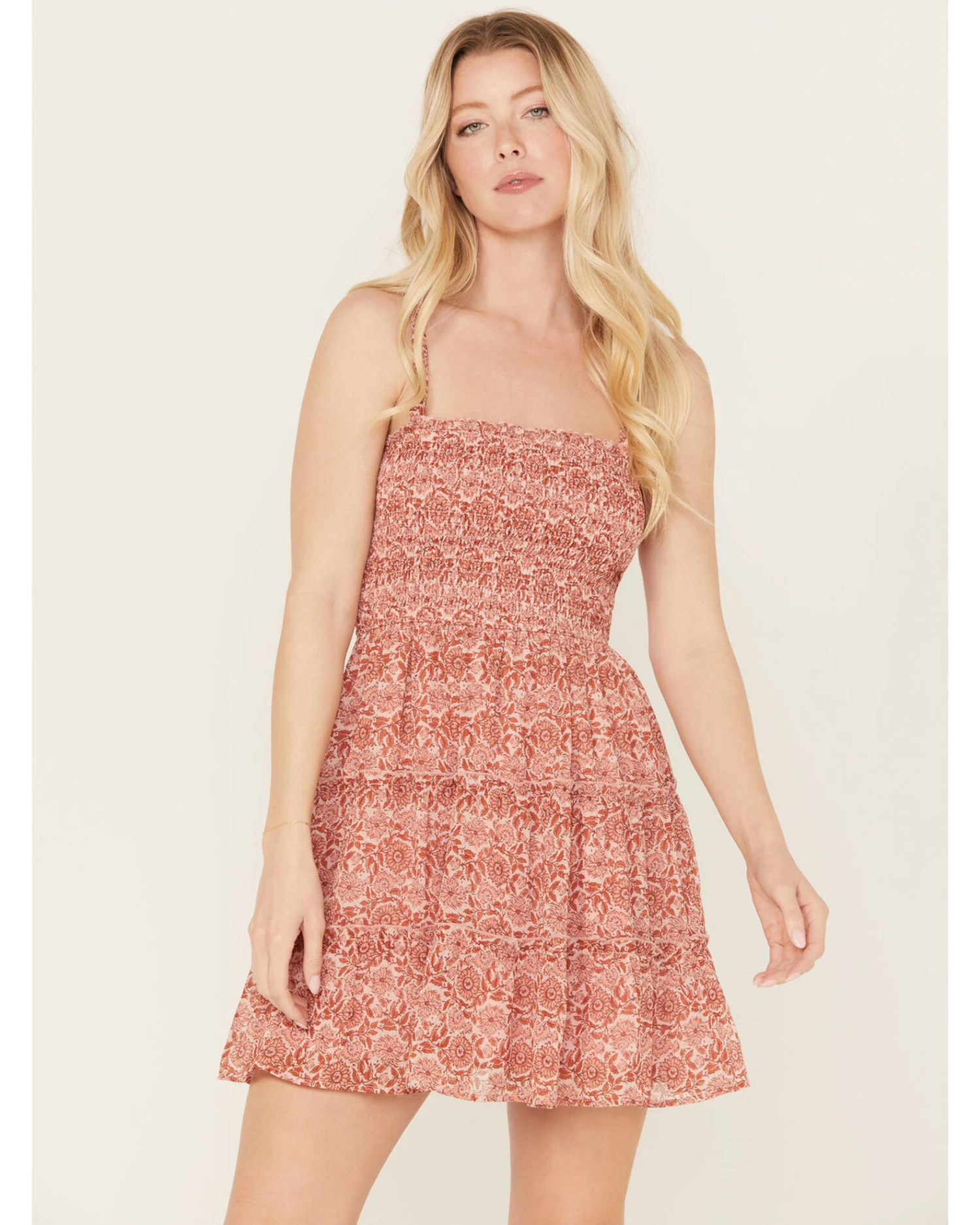 Trixxi Women's Floral Printed Dress