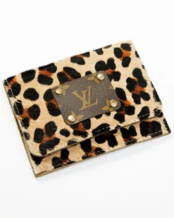 Keep It Gypsy Women's Flora Leopard Print Cowhide Wallet