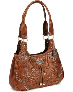 American West Lady Lace Tote Handbag
